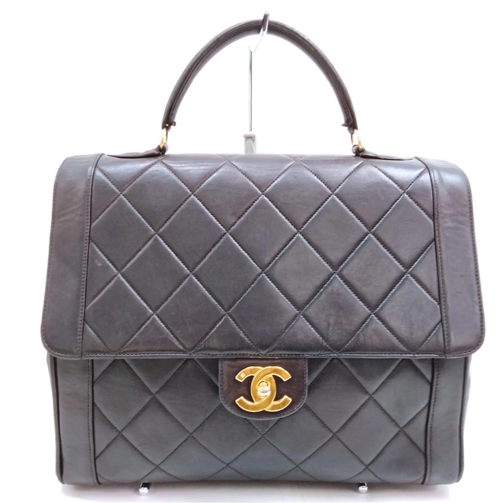 Chanel Black Quilted Leather handbag